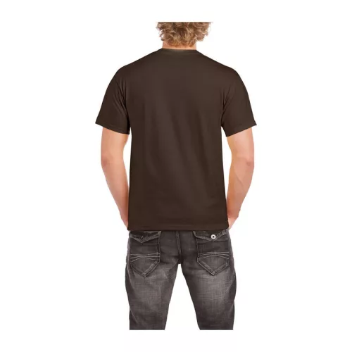 HEAVY COTTON ADULT T-SHIRT (4XL, Dark Chocolate)