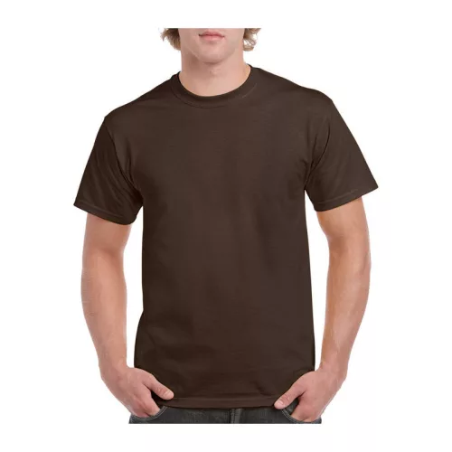 HEAVY COTTON ADULT T-SHIRT (5XL, Dark Chocolate)