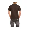 HEAVY COTTON ADULT T-SHIRT (M, Dark Chocolate)
