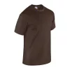 HEAVY COTTON ADULT T-SHIRT (M, Dark Chocolate)