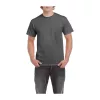 HEAVY COTTON ADULT T-SHIRT (S, Dark Heather)