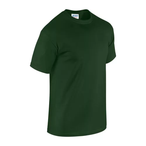 HEAVY COTTON ADULT T-SHIRT (5XL, Forest Green)