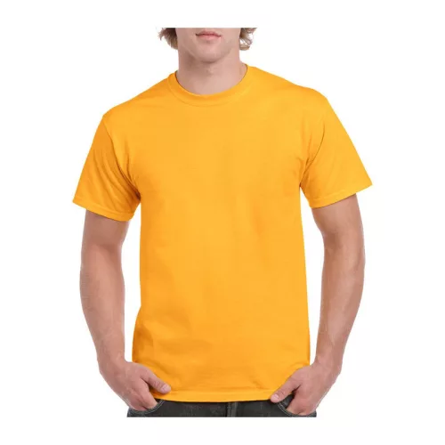 HEAVY COTTON ADULT T-SHIRT (2XL, Gold)