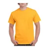 HEAVY COTTON ADULT T-SHIRT (5XL, Gold)
