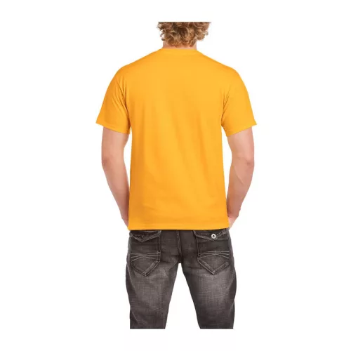 HEAVY COTTON ADULT T-SHIRT (L, Gold)