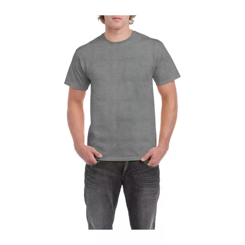 HEAVY COTTON ADULT T-SHIRT (M, Graphite Heather)