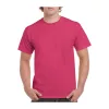 HEAVY COTTON ADULT T-SHIRT (L, Heliconia)