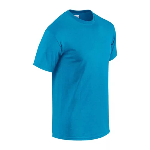 HEAVY COTTON ADULT T-SHIRT (2XL, Heather Sapphire)