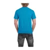 HEAVY COTTON ADULT T-SHIRT (3XL, Heather Sapphire)