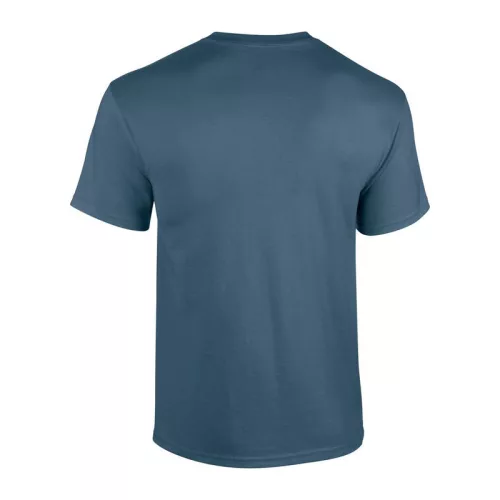 HEAVY COTTON ADULT T-SHIRT (L, Indigo Blue)