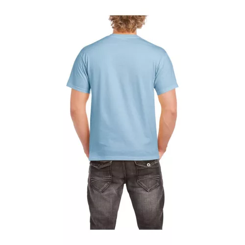 HEAVY COTTON ADULT T-SHIRT (5XL, Light Blue)
