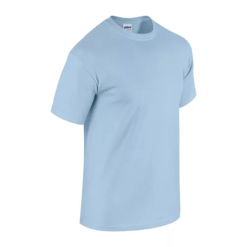 HEAVY COTTON ADULT T-SHIRT (XL, Light Blue)
