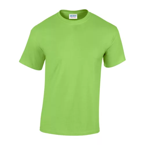 HEAVY COTTON ADULT T-SHIRT (M, Lime)