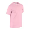 HEAVY COTTON ADULT T-SHIRT (XL, Light Pink)