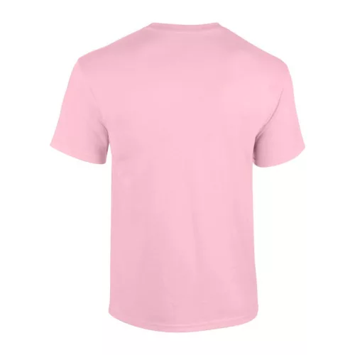 HEAVY COTTON ADULT T-SHIRT (XL, Light Pink)