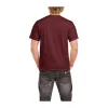 HEAVY COTTON ADULT T-SHIRT (3XL, Maroon)