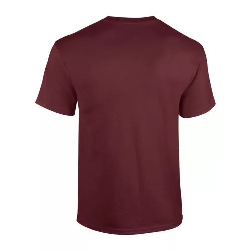 HEAVY COTTON ADULT T-SHIRT (XL, Maroon)