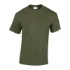HEAVY COTTON ADULT T-SHIRT (L, Military Green)