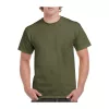 HEAVY COTTON ADULT T-SHIRT (XL, Military Green)