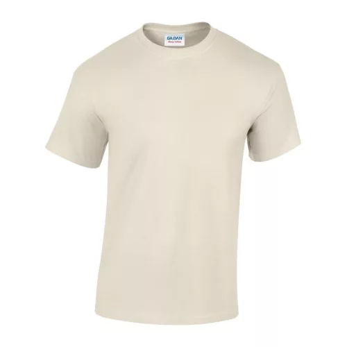 HEAVY COTTON ADULT T-SHIRT (XL, Natural)