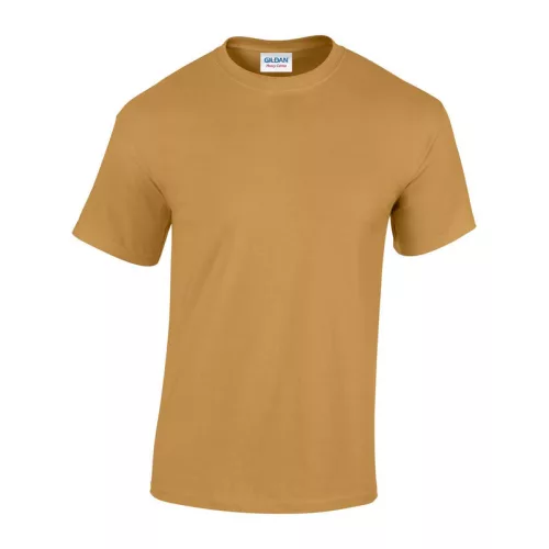 HEAVY COTTON ADULT T-SHIRT (M, Old Gold)