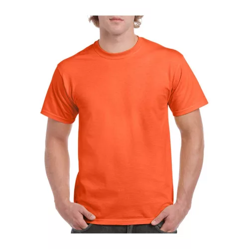 HEAVY COTTON ADULT T-SHIRT (XL, Orange)