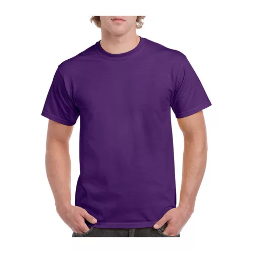 HEAVY COTTON ADULT T-SHIRT (XL, Purple)