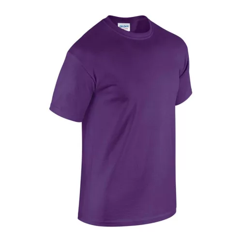 HEAVY COTTON ADULT T-SHIRT (XL, Purple)
