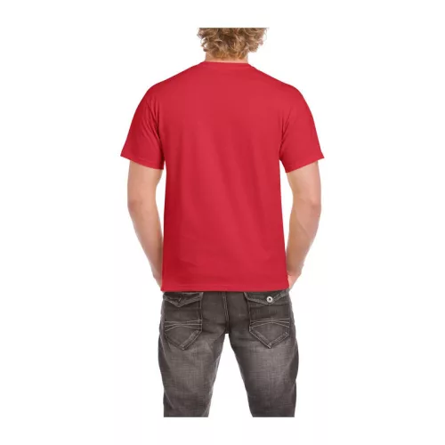 HEAVY COTTON ADULT T-SHIRT (2XL, Red)