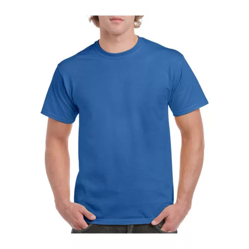 HEAVY COTTON ADULT T-SHIRT (M, Royal)