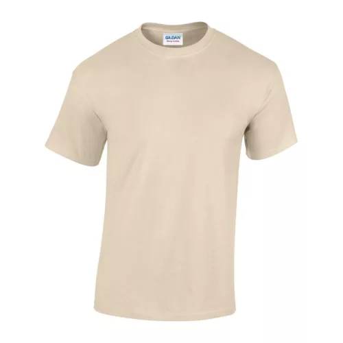 HEAVY COTTON ADULT T-SHIRT (2XL, Sand)