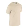HEAVY COTTON ADULT T-SHIRT (S, Sand)