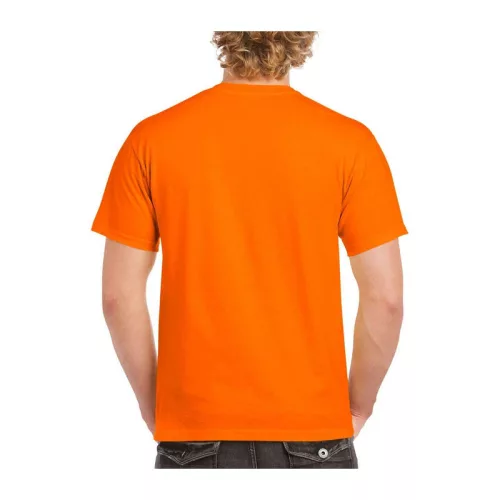 HEAVY COTTON ADULT T-SHIRT (L, S.Orange)