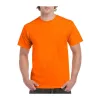HEAVY COTTON ADULT T-SHIRT (S, S.Orange)