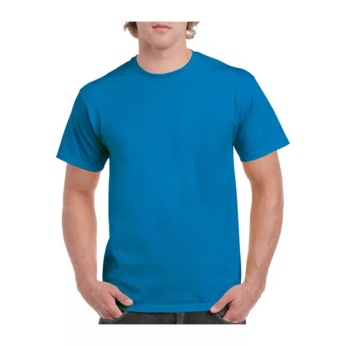 HEAVY COTTON ADULT T-SHIRT (S, Sapphire)
