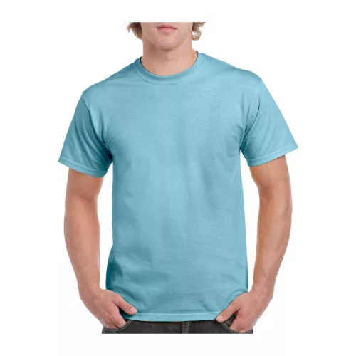 HEAVY COTTON ADULT T-SHIRT (4XL, Sky)