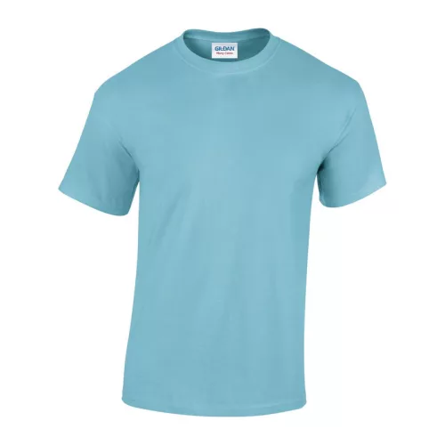 HEAVY COTTON ADULT T-SHIRT (4XL, Sky)