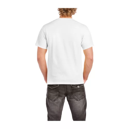 HEAVY COTTON ADULT T-SHIRT (4XL, White)