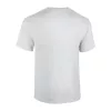 HEAVY COTTON ADULT T-SHIRT (M, White)