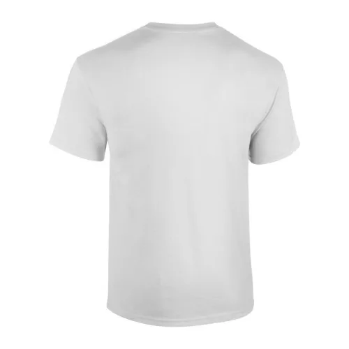 HEAVY COTTON ADULT T-SHIRT (S, White)