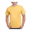 HEAVY COTTON ADULT T-SHIRT (L, Yellow Haze)