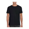 SOFTSTYLE® ADULT T-SHIRT (L, Black)