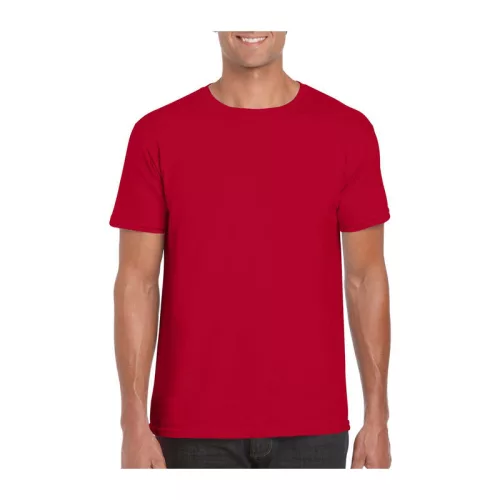 SOFTSTYLE® ADULT T-SHIRT (2XL, Cherry Red)