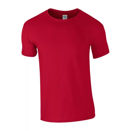 SOFTSTYLE® ADULT T-SHIRT (2XL, Cherry Red)