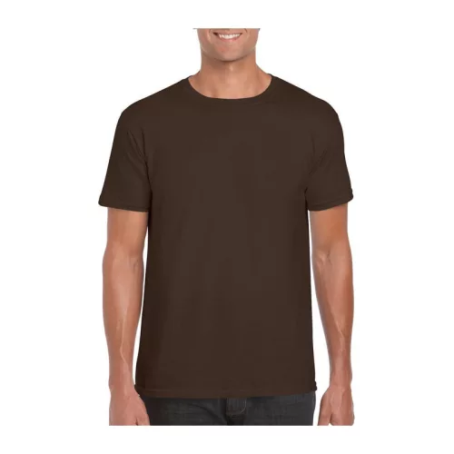 SOFTSTYLE® ADULT T-SHIRT (2XL, Dark Chocolate)