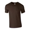SOFTSTYLE® ADULT T-SHIRT (2XL, Dark Chocolate)