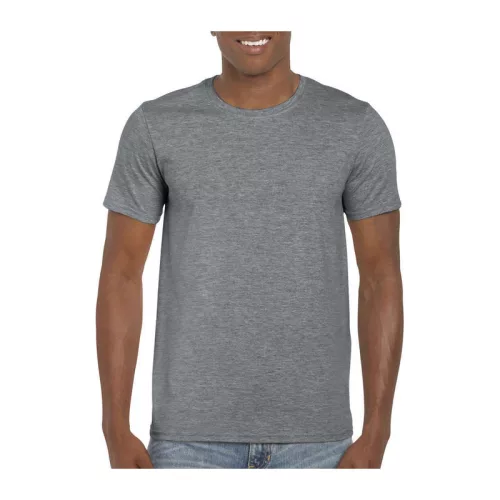 SOFTSTYLE® ADULT T-SHIRT (S, Graphite Heather)