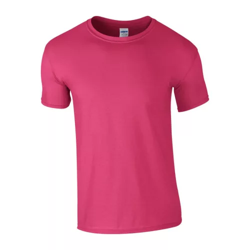 SOFTSTYLE® ADULT T-SHIRT (L, Heliconia)