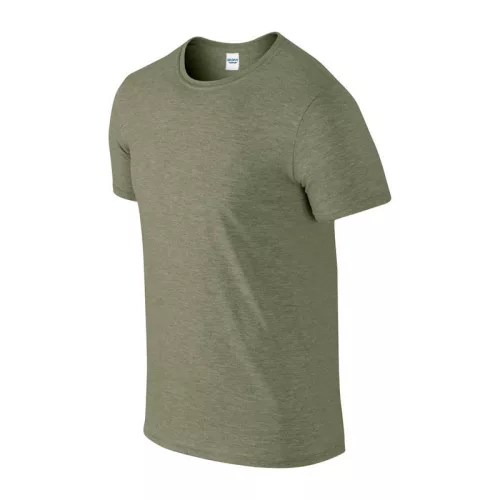 SOFTSTYLE® ADULT T-SHIRT (2XL, Heather Military Green)