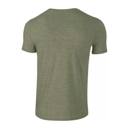SOFTSTYLE® ADULT T-SHIRT (L, Heather Military Green)